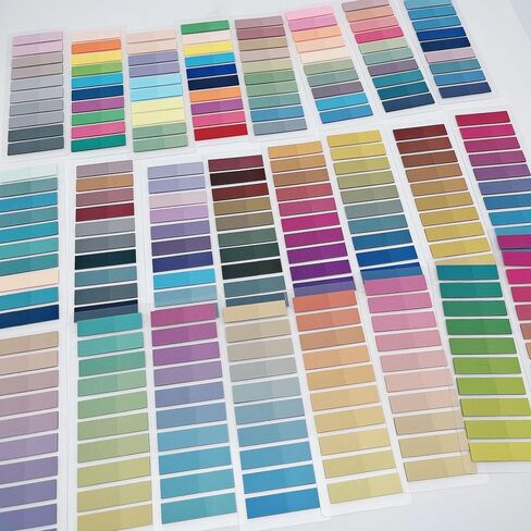 6400pcs Book Tabs for Annotating Books, Sticky Tabs, Annotation Supplies, Book Annotation Tabs Kit, Clear Sticky Tabs, Page Markers for Notebooks, Writable and Repositionable Page Tabs in Saudi Arabia