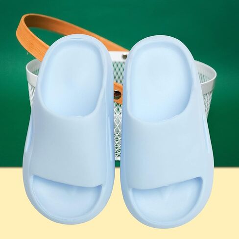 Yinbwol Kids House Slippers صنادل مضادة للانزلاق للحمام والشاطئ وحمام السباحة وأحذية مائية للفتيات والفتيان (الأطفال الصغار/الأطفال الصغار) in Kuwait