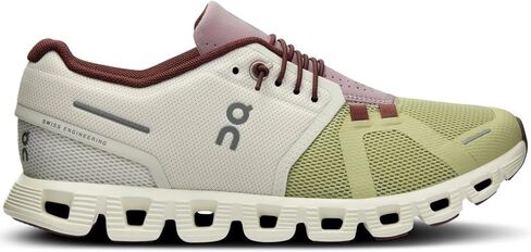 On Women's Cloud 5 Sneakers, Ice/Haze, 8 Medium US in Saudi Arabia