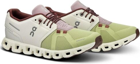 On Women's Cloud 5 Sneakers, Ice/Haze, 8 Medium US in Saudi Arabia