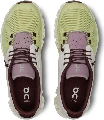 On Women's Cloud 5 Sneakers, Ice/Haze, 8 Medium US in Saudi Arabia