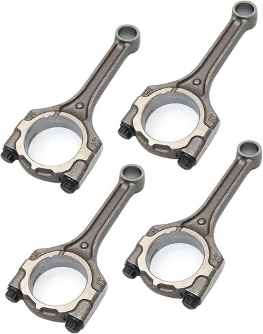 GXARTS 23510-2B000 23510-2B010 4 قطع قضيب توصيل متوافق مع Hyundai Accent Veloster 1.6L 2012-2017 متوافق مع قضبان توصيل المحرك Kia Soul Rio 1.6L 2010-2018 235102B000 235102B010 in Saudi Arabia