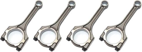GXARTS 23510-2B000 23510-2B010 4 قطع قضيب توصيل متوافق مع Hyundai Accent Veloster 1.6L 2012-2017 متوافق مع قضبان توصيل المحرك Kia Soul Rio 1.6L 2010-2018 235102B000 235102B010 in Saudi Arabia