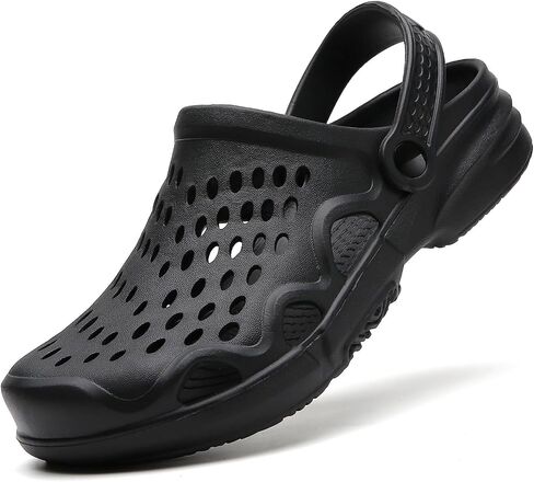 Men's Garden Clogs Shoes Non Slip Shower Slippers Summer Outdoor Beach Sandals in Saudi Arabia