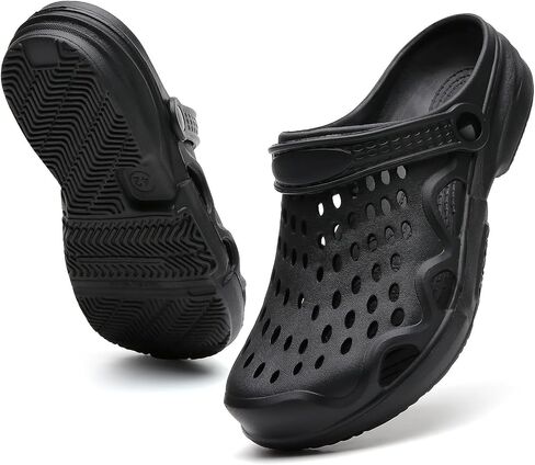 Men's Garden Clogs Shoes Non Slip Shower Slippers Summer Outdoor Beach Sandals in Saudi Arabia