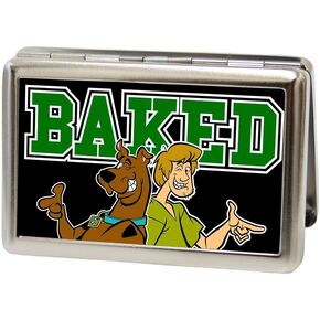 Buckle-Down unisex adult Buckle-down Business Card Holder - Scooby Doo Wallet, Scooby Doo10, 4.0 x 2.9 US