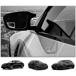 Blind Spot Mirrors- Compatible with BMW G20 330i Extended View (G20 M340i (2019 - Present)), Glass