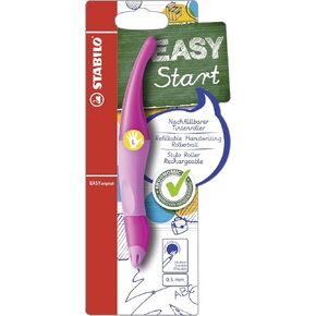 STABILO Ergonomic Rollerball EASYoriginal - Left-Handed - Light Pink/Dark Pink