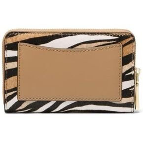 Michael Kors Jet Set Small Zip Around Card Case Camel Multi One Size