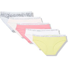 Tommy Hilfiger Women's 5pk Classic Cotton Logo Bikini