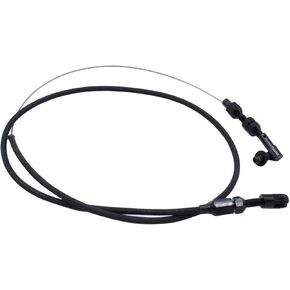 1 Set SHLPDFM Black Throttle Cable Universal 36" Braided Stainless Steel Accelerator Cable Compatible with Ford,Chev,Hot 97-07 Chevrolet/Chevy LS1 Engine 4.8L 5.3L 5.7L 6.0L