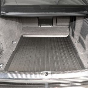 Premium Cargo Liner for Audi A8 S8 Long 2018-2024 - 100% Protection - Custom Fit Car Trunk Mat - All-Season Black Cargo Mat - 3D Shaped Laser Measured Trunk Liners for Audi A8 S8