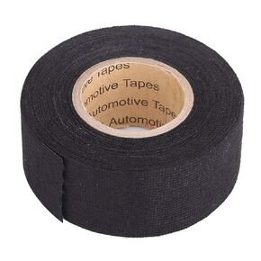 Qiilu KIMISS Car Wrap Tape, High Temp Automotive Wire Harness Wrapping Loom Tape, Noise Damping, Heat Proof, for Auto Electrical Wrap Insulation (32mm x 11.5m) // wiring friction