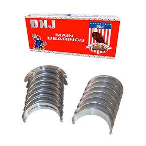 DNJ MB3190 Main Bearings for 2002-2009 / Buick, Chevrolet, GMC, Isuzu, Oldsmobile, Saab / 9-7x, Ascender, Bravada, Envoy, Envoy XL, Envoy XUV, Rainier, Trailblazer, Trailblazer EXT / 4.2L / DOHC / 24V