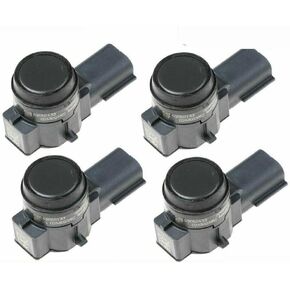Set of 4 Parking Aid Sensors Backup Reverse PDC Sensors Fit for 2014-2020 Selected GM Models (Black), Repalces OEM 52050134, 10069x4