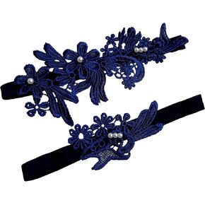 Garters for Bride Wedding Garter Set W032