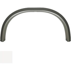 ICON 14519 Fender Skirt, Single, Forest River, FS4405, Polar White