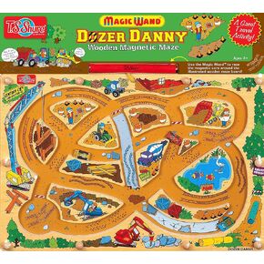 Bendon TS Shure Daisy Girls 40-Piece Wooden Magnetic Dress Up Doll 50463