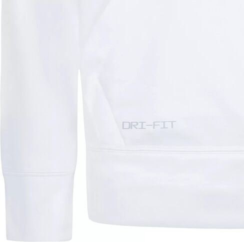 Nike Jordan Big Boys' Dri-Fit Therma Pullover Hoodie (White, Small) in Saudi Arabia
