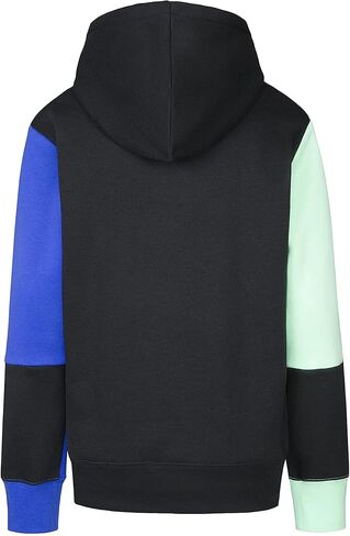 Jordan Boy's Mismatch Fleece Pullover (Little Kids) Black 6 (Little Kid) in Saudi Arabia