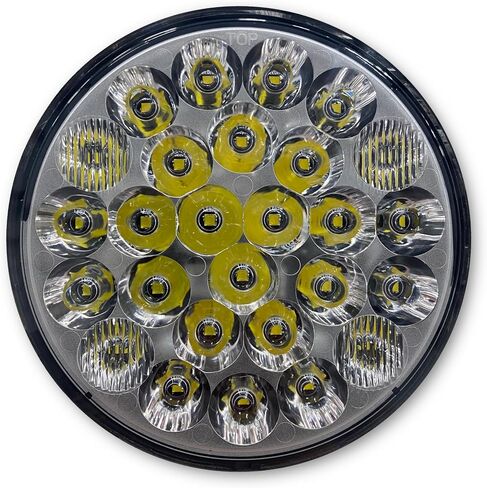 Aero-Lites عالي الأداء PAR46 LED استبدال بقعة شعاع مختومة/مصباح هبوط | موديل 2023 9,750 لومن | فيوجن 46LR GEN2 | متوافق مع 14/28 فولت in Saudi Arabia