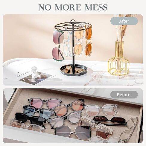 ProCase Watch Box Bundle with Sunglasses Organizer Eyeglasses Stand in Saudi Arabia