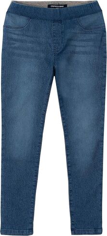 Calvin Klein Girls' Stretch Denim Jeans & Jeggings, Full-Length Skinny Fit Pants with Pockets in Saudi Arabia