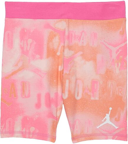 شورت دراجة هوائية للفتيات من Jordan بطبعة كاملة (الأطفال الصغار/الأطفال الكبار) Pinksicle LG (الأطفال الكبار من عمر 12 إلى 14 عامًا) in Saudi Arabia
