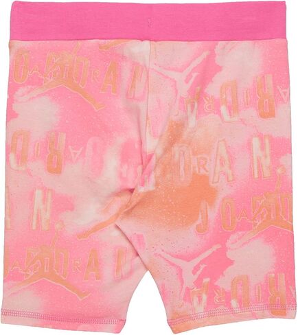 شورت دراجة هوائية للفتيات من Jordan بطبعة كاملة (الأطفال الصغار/الأطفال الكبار) Pinksicle LG (الأطفال الكبار من عمر 12 إلى 14 عامًا) in Saudi Arabia