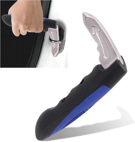 Car Handle Assist, Multifunction Auto Door Assist Handle, Car Door Assist Support Handle for Elderly and Handicapped, Window Breaker Emergency Tool, Seatbelt Cutter, Grab Bar Handle (1 PC) in Kuwait