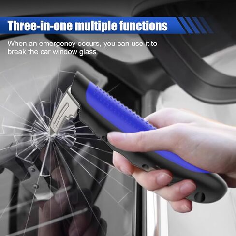 Car Handle Assist, Multifunction Auto Door Assist Handle, Car Door Assist Support Handle for Elderly and Handicapped, Window Breaker Emergency Tool, Seatbelt Cutter, Grab Bar Handle (1 PC) in Kuwait