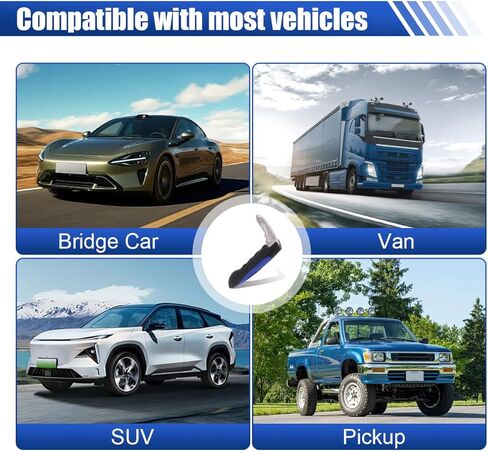 Car Handle Assist, Multifunction Auto Door Assist Handle, Car Door Assist Support Handle for Elderly and Handicapped, Window Breaker Emergency Tool, Seatbelt Cutter, Grab Bar Handle (1 PC) in Kuwait