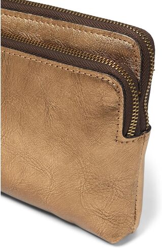 Patricia Nash Varone Leather Wristlet Purse, Ruby Red, Gift Box Included in Saudi Arabia