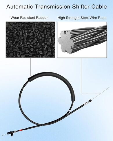 Accelerator Throttle Cable Fit for Toyota Tacoma 1995-2004, Throttle Cable Replace 35520-35230 in Saudi Arabia