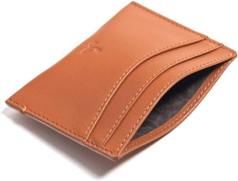 Slim Leather Wallet Credit Card Case Sleeve Card Holder in Kuwait