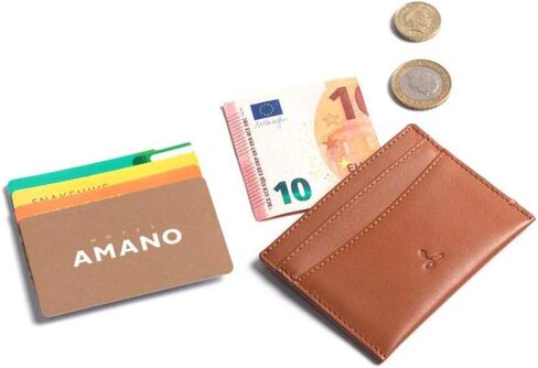 Slim Leather Wallet Credit Card Case Sleeve Card Holder in Kuwait