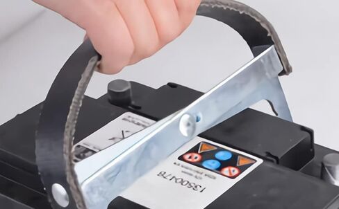 QWORK Battery Carrier, 2 Pack Universal Side Lift Car Battery Holder, Fits 7inch(175 mm) Wide Battery in Saudi Arabia
