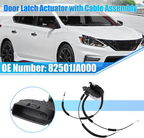 uxcell Rear Right Door Lock Latch Actuator Motor Door Lock Central Lock Actuator No.82500JA000 Fit for Nissan Altima 2.5L CVT SEDAN BASE 2012 in Saudi Arabia