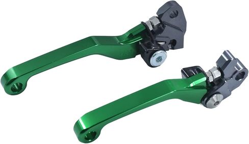 Motorcycle CNC Aluminum Brake Clutch Lever Handle Pivot for KX100 2001-2021 KX65 2000-2023 KX85 2001-2023 KX125 2000-2005 KX250 2000-2004 (Green) in Kuwait