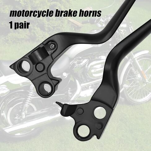 ذراع قابض الفرامل الأسود للتحكم اليدوي، أدوات رياضية متوافقة مع Harley Sportster 883 1200 Dyna Softail Electra Glide Road King Touring Fat Bob in Saudi Arabia