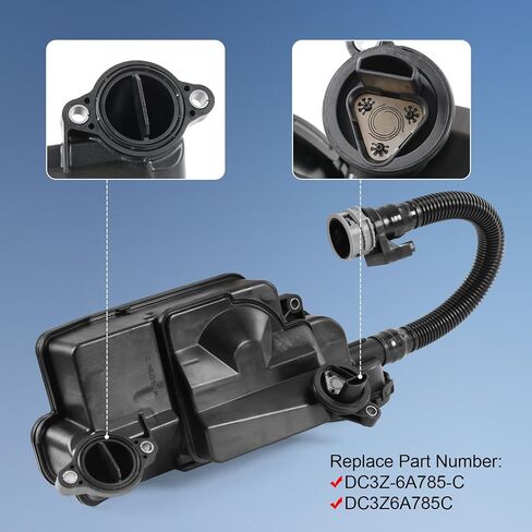 مجموعة فاصل زيت المحرك متوافقة مع محرك الديزل Ford F-250 F-350 F-450 F-550 Super Duty 6.7L 2011-2016، استبدل DC3Z-6A785-C DC3Z6A785C in Saudi Arabia