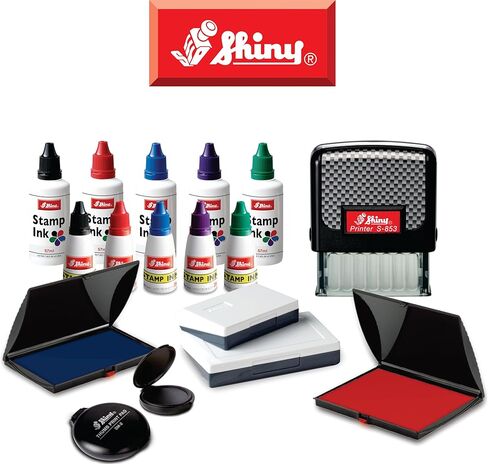 Shiny SHI-40127 Rubber Stamp Pad, 2 1/4" x 3 1/2", Dry/No Ink in Saudi Arabia
