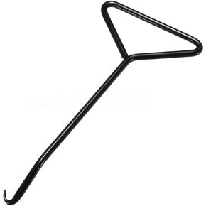 lasenersm 1 Piece Spring Tool Motorcycle Spring Hook Spring Pull Tool T-Hook Spring Pull Tool Spring Hook Tool for Motorcycle Kart Bike ATV, Black