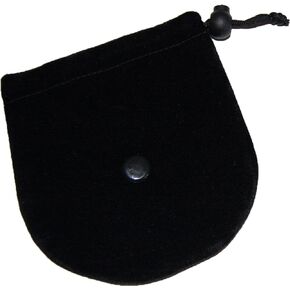 Thick Sofa Velvet Satin Lined Watch Travel Case Pouch