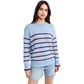 Z SUPPLY Women's Boyfriend Stripe Sweater