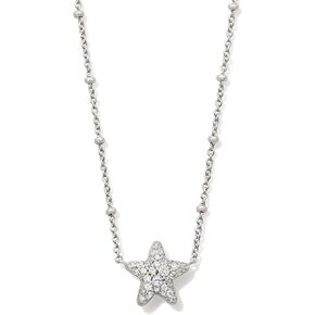 Kendra Scott Jae Star Pave Pendant Necklace, Fashion Jewelry for Women