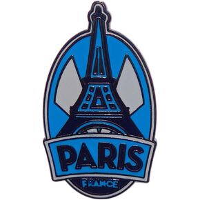 Paris France Enamel Pin - Eiffel Tower Souvenir - Paris Pin