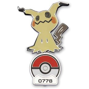 Pokémon Center: Pokémon Gallery Pins: Mimikyu Standing Pin in Saudi Arabia