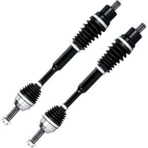 Heavy Duty Front Left/Right Pair Axles for Polaris Ranger 400/500/570/800 Midsize 2010 2011 2012 2013 2014