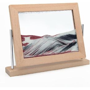 Coitak Moving Sand Art Picture, Dynamic Sand Picture, Desktop Moving Sand Art for Home Decor and Office (Rose Gold) in Kuwait